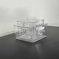 Pall Life Science Single Use Mixing System Clear Bins image 0